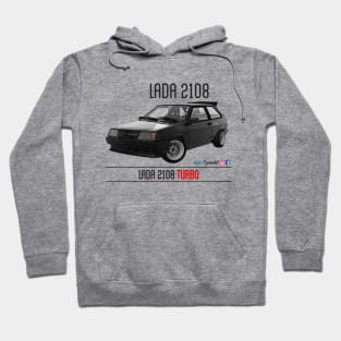 Lada 2108 Turbo Black Hoodie